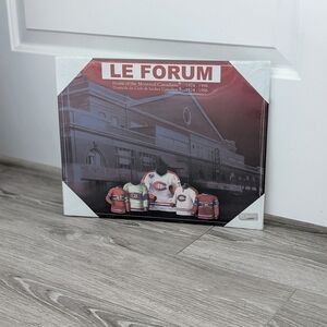 Le Forum Montreal Canadiens Framed Art NHL Memorabilia